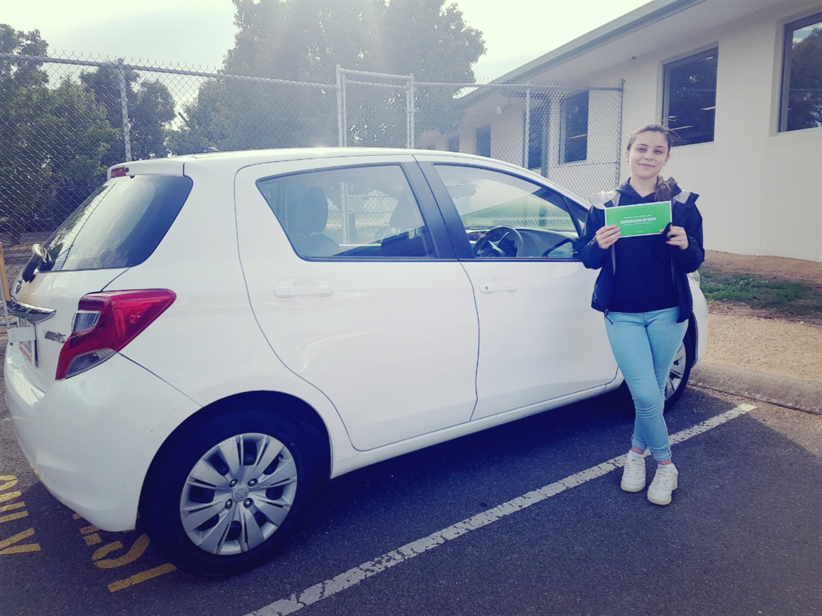 Successful Ezy Keys driving student